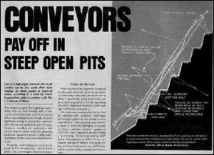 Conveyors Pay-Off in Steep Open Pits by Joseph Dos Santos