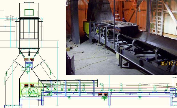 DSI Silo Transfer Conveyor for Ameren Energy at Duck Creek Power Station