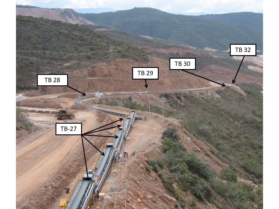 DSI Downhill Regenerative Overland Conveyor TB-32 for Los Filos, Goldcorp-image