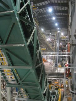 DSI Snake Sandwich Conveyor for Continental CN in Snap Lake Diamond Mine DSI Snake Sandwich Conveyor for Continental CN in Snap Lake Diamond Mine